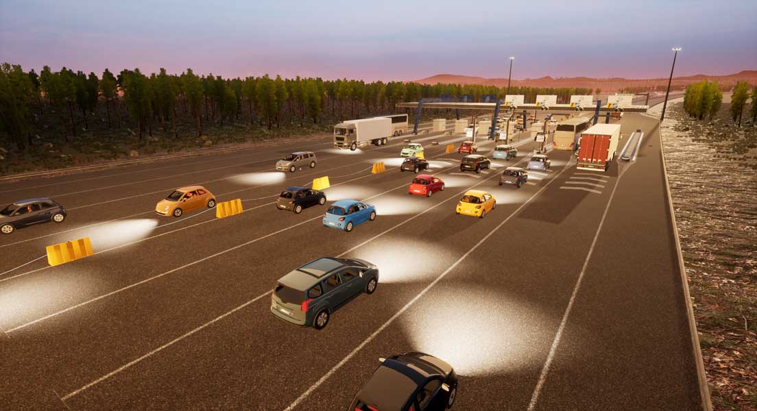 SIDA DRIVE - simulatore di guida - Simulatore di guida Traffico