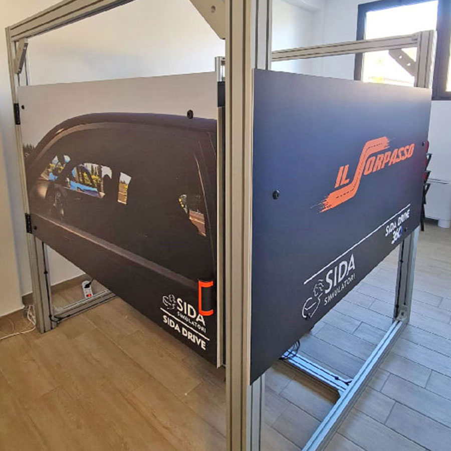 SIDA DRIVE - simulatore di guida - sorpasso 2 Autoscuola Il Sorpasso