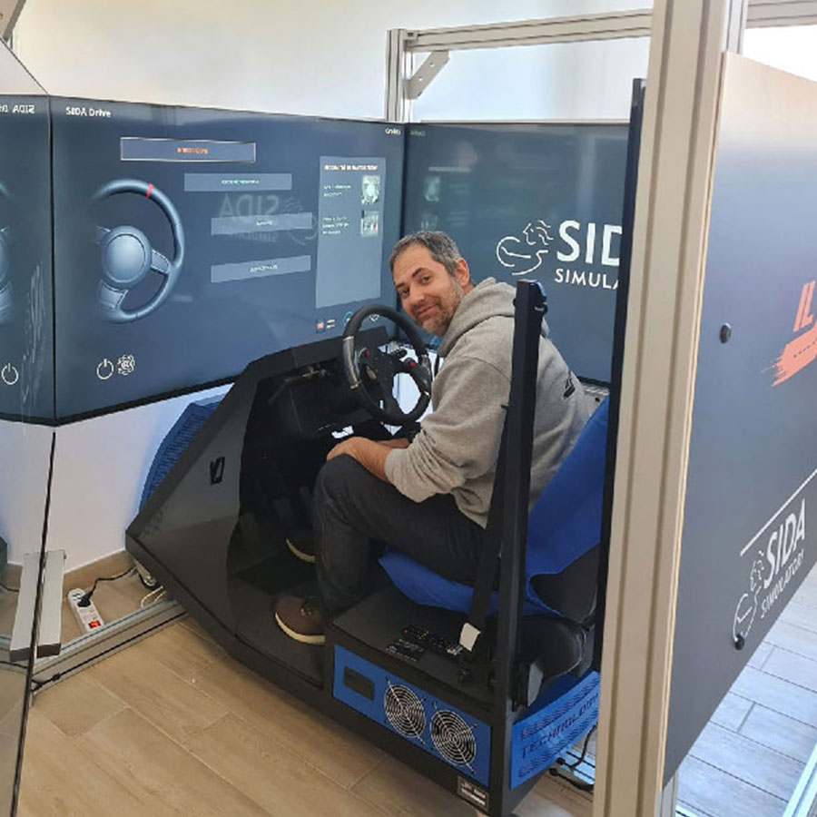 SIDA DRIVE - simulatore di guida - sorpasso 4 Autoscuola Il Sorpasso