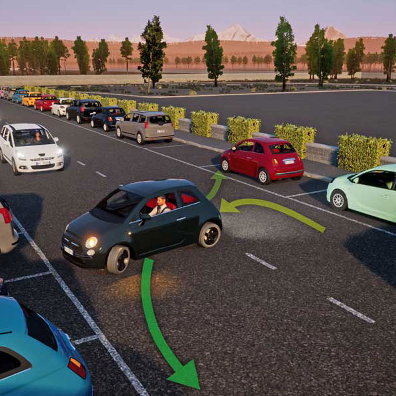 SIDA DRIVE - simulatore di guida - Simulatore di guida Adattivo 800