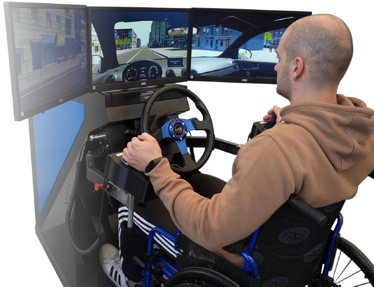 SIDA DRIVE - simulatore di guida - disabile