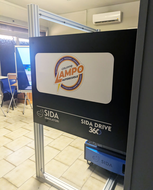 SIDA DRIVE - simulatore di guida - lampo 1 lampo_1