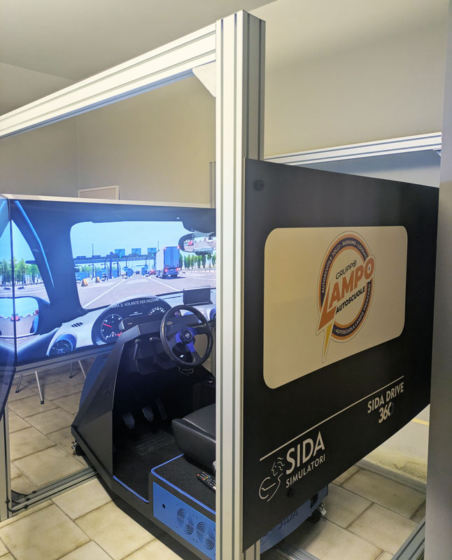 SIDA DRIVE - simulatore di guida - lampo 2 lampo_2