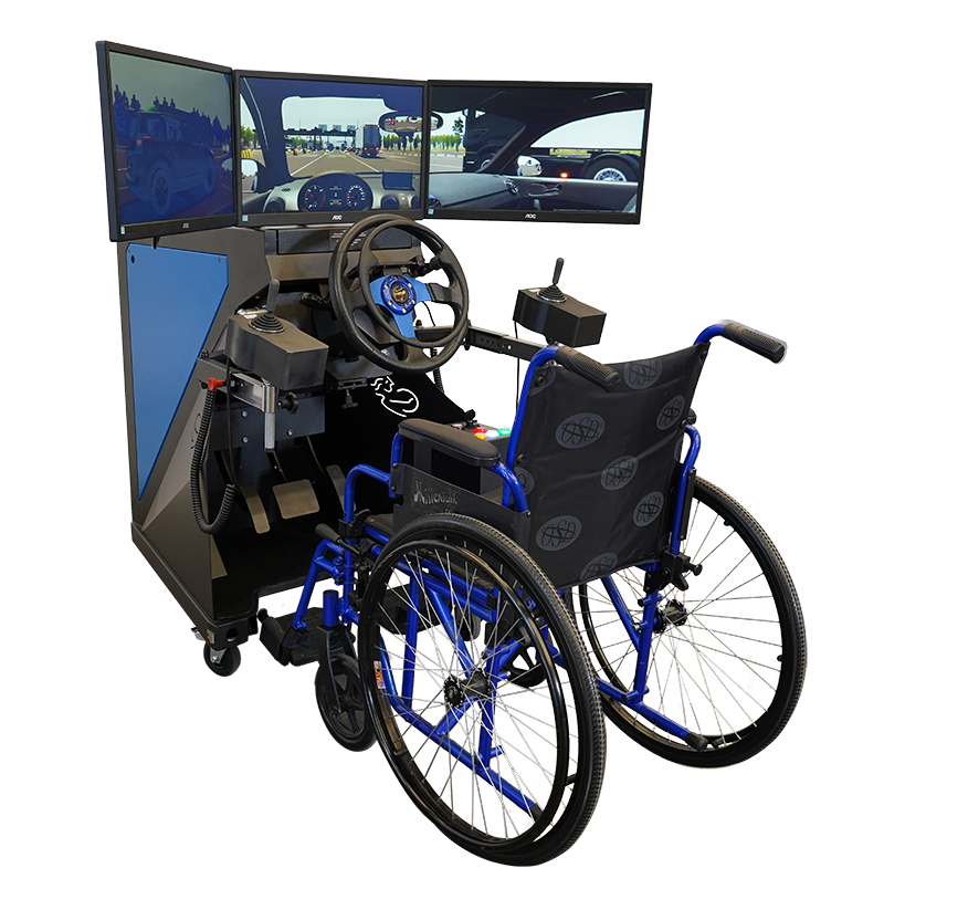 SIDA DRIVE - simulatore di guida - simulatore disabili agg